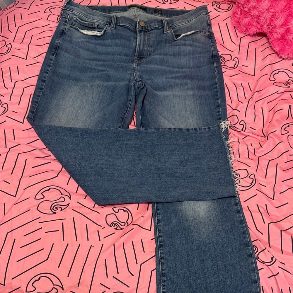 Lucky Brand Women's Blue Straight Leg Jeans